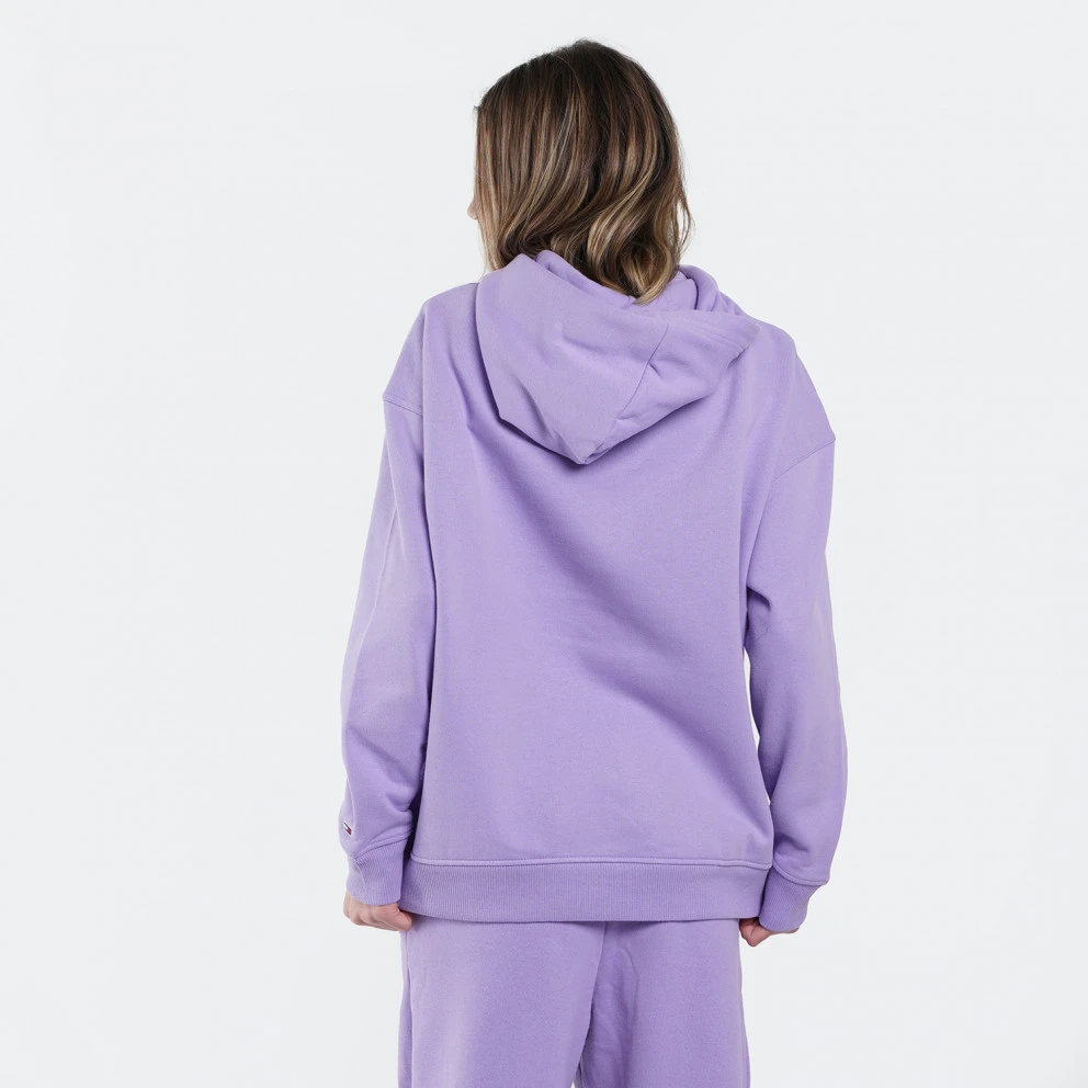 Tommy Jeans Oversized Tommy Signature Γυναικεία Μπλούζα με Κουκούλα VIOLET VIOLA 2 Tommy Jeans Oversized Tommy Signature Γυναικεία Μπλούζα με Κουκούλα VIOLET VIOLA - Image 2