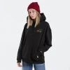 Tommy Jeans Oversized Tommy Signature Γυναικεία Μπλούζα με Κουκούλα Black -Γυναικεία Ρούχα Εκπτώσεις tommy jeans tjw ovrszd tommysignature hoodie 4