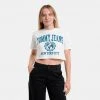 Γυναικεία Tommy Jeans Super Crop College Γυναικείο T-Shirt ECRU