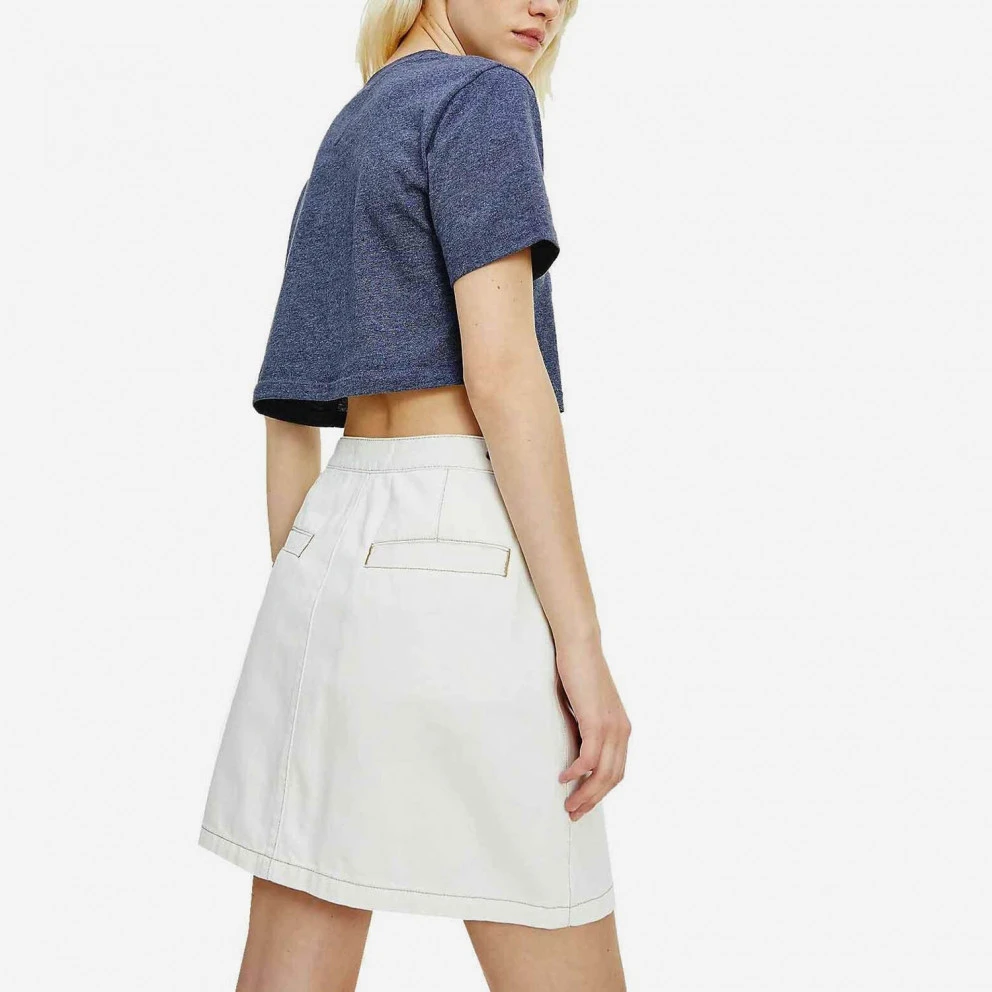 Γυναικεία Tommy Jeans Super Flag Repeat Γυναικείο Crop T-shirt TWILIGHT NAVY 2 Γυναικεία Tommy Jeans Super Flag Repeat Γυναικείο Crop T-shirt TWILIGHT NAVY - Image 2