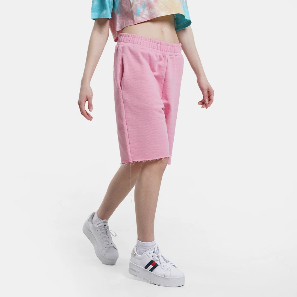Γυναικεία Tommy Jeans Badge Relaxed Γυναικείο Σορτς Fresh Pink 3 Γυναικεία Tommy Jeans Badge Relaxed Γυναικείο Σορτς Fresh Pink - Image 3