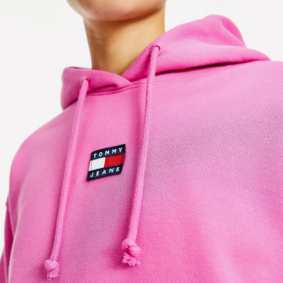 Γυναικεία Tommy Jeans Center Badge Γυναικείο Φούτερ Vivid Fuchsia 3 Γυναικεία Tommy Jeans Center Badge Γυναικείο Φούτερ Vivid Fuchsia - Image 3