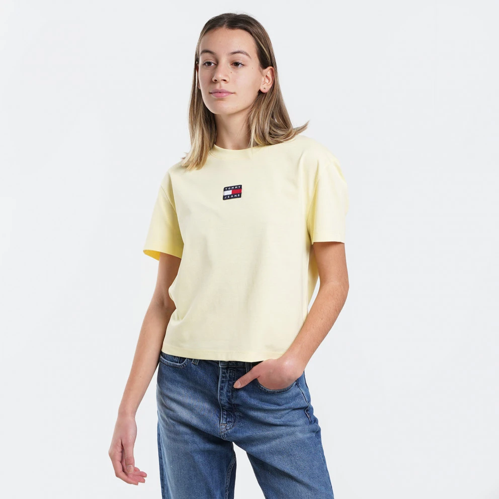 Γυναικεία Tommy Jeans Γυναικείο T-shirt Mimosa Yellow 1 Γυναικεία Tommy Jeans Γυναικείο T-shirt Mimosa Yellow