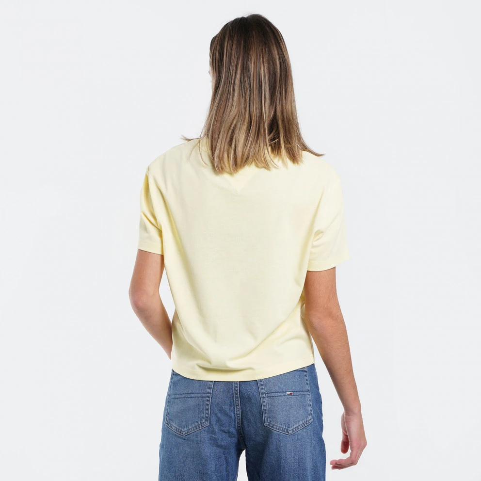 Γυναικεία Tommy Jeans Γυναικείο T-shirt Mimosa Yellow 2 Γυναικεία Tommy Jeans Γυναικείο T-shirt Mimosa Yellow - Image 2