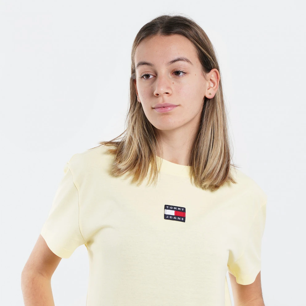 Γυναικεία Tommy Jeans Γυναικείο T-shirt Mimosa Yellow 3 Γυναικεία Tommy Jeans Γυναικείο T-shirt Mimosa Yellow - Image 3