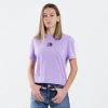 Γυναικεία Tommy Jeans Center Badge Γυναικείο T-shirt VIOLET VIOLA -Γυναικεία Ρούχα Εκπτώσεις tommy jeans tjw tommy center badge tee 6