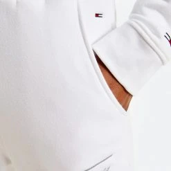 Γυναικεία Tommy Jeans Signature Logo Γυναικείο Παντελόνι Φόρμας WHITE 6 Γυναικεία Tommy Jeans Signature Logo Γυναικείο Παντελόνι Φόρμας WHITE -Γυναικεία Ρούχα Εκπτώσεις tommy jeans tjw tommy signature sweatpant 2