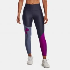 Γυναικεία Under Armour Γυναικείο Κολάν Tempered Steel/Aurora Purple/Strobe