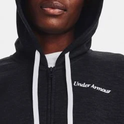 Under Armour Essential Script Γυναικεία Ζακέτα Black/Jet Gray/White 6 Under Armour Essential Script Γυναικεία Ζακέτα Black/Jet Gray/White -Γυναικεία Ρούχα Εκπτώσεις under armour essential script fz 2