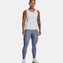 Γυναικεία Under Armour Fly Fast 3.0 Ankle Γυναικείο Κολάν Aurora Purple/Tempered Steel/Reflective -Γυναικεία Ρούχα Εκπτώσεις under armour fly fast 30 ankle tight 4