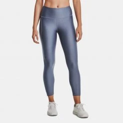 Γυναικεία Under Armour HeatGear Crop Γυναικείο Κολάν Aurora Purple//Tempered Steel