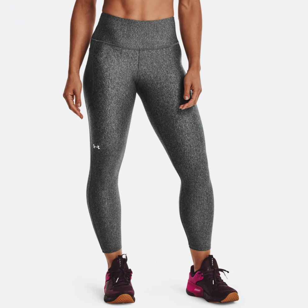 Γυναικεία Under Armour HeatGear Crop Γυναικείο Κολάν Charcoal Light Heather / / White 1 Γυναικεία Under Armour HeatGear Crop Γυναικείο Κολάν Charcoal Light Heather / / White