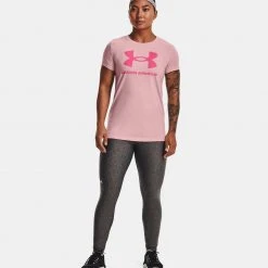 Γυναικεία Under Armour Live Sportstyle Graphic Γυναικείο T-Shirt Prime Pink//Pink Punk 7 Γυναικεία Under Armour Live Sportstyle Graphic Γυναικείο T-Shirt Prime Pink//Pink Punk -Γυναικεία Ρούχα Εκπτώσεις under armour live sportstyle graphic ssc 3