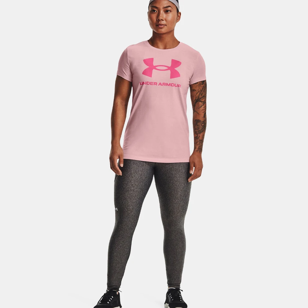 Γυναικεία Under Armour Live Sportstyle Graphic Γυναικείο T-Shirt Prime Pink//Pink Punk 4 Γυναικεία Under Armour Live Sportstyle Graphic Γυναικείο T-Shirt Prime Pink//Pink Punk - Image 4
