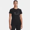 Γυναικεία Under Armour Live Sportstyle Graphic Γυναικείο T-Shirt Black / / Black