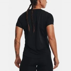 Γυναικεία Under Armour Speed Stride 2.0 Γυναικείο T-Shirt BLACK/BLACK/REFLECTIVE -Γυναικεία Ρούχα Εκπτώσεις under armour speed stride 20 tee 1