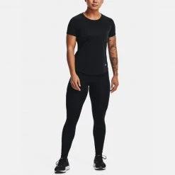 Γυναικεία Under Armour Speed Stride 2.0 Γυναικείο T-Shirt BLACK/BLACK/REFLECTIVE -Γυναικεία Ρούχα Εκπτώσεις under armour speed stride 20 tee 2