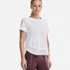 Γυναικεία Under Armour Tech Vent Γυναικείο T-shirt White/black -Γυναικεία Ρούχα Εκπτώσεις under armour tech vent ss 3