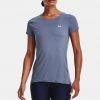 Γυναικεία Under Armour HeatGear Γυναικείο T-Shirt Aurora Purple//Metallic Silver