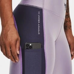 Γυναικεία Under Armour Project Rock Γυναικείο Κολάν Purple Haze/Tempered Steel/Lunar Purple -Γυναικεία Ρούχα Εκπτώσεις under armour ua pjt rck hg ankle lg 4