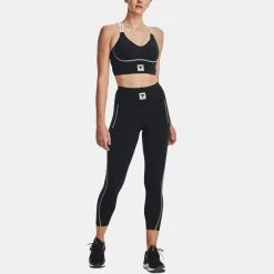 Γυναικεία Under Armour Project Rock Meridian Ankle Γυναικείο Κολάν Black//Summit White -Γυναικεία Ρούχα Εκπτώσεις under armour ua pjt rck meridian lgg 7