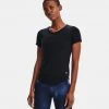 Γυναικεία Under Armour Streaker Γυναικείο T-shirt Black / Black / Reflective -Γυναικεία Ρούχα Εκπτώσεις under armour ua streaker ss
