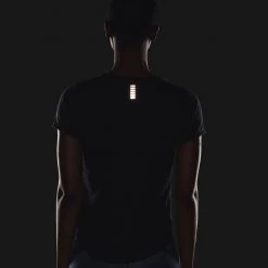 Γυναικεία Under Armour Streaker Γυναικείο T-shirt Black / Black / Reflective -Γυναικεία Ρούχα Εκπτώσεις under armour ua streaker ss 3