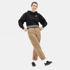 Γυναικεία Vans Boom Boom 66 Γυναικείο Φούτερ BLACK -Γυναικεία Ρούχα Εκπτώσεις vans boom boom check hoodie black 3