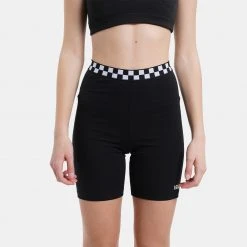 Γυναικεία Vans Checkerboard Legging Γυναικείο Κολάν BLACK -Γυναικεία Ρούχα Εκπτώσεις vans checkerboard legging sh black 6