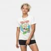 Γυναικεία Vans Clear Your Mind Γυναικείο T-shirt MARSHMALLOW -Γυναικεία Ρούχα Εκπτώσεις vans clear mind white