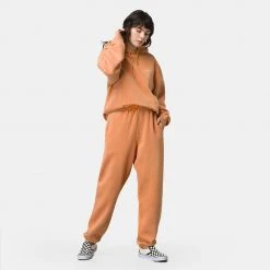 Γυναικεία Vans Comfycush Wash Unisex Παντελόνι Φόρμας FLAME ORANGE -Γυναικεία Ρούχα Εκπτώσεις vans comfycush wash sweatpa 5