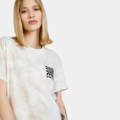 Γυναικεία Vans Divine Energy Γυναικείο T-shirt MARSHMALLOW -Γυναικεία Ρούχα Εκπτώσεις vans divine energy bff tee white 2