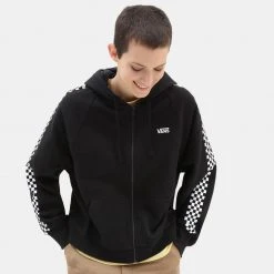 Γυναικεία Vans Funniest Times Ls Zip H Black Black