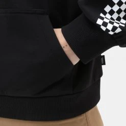 Γυναικεία Vans Funniest Times Ls Zip H Black Black -Γυναικεία Ρούχα Εκπτώσεις vans funniest times ls zip h black 3