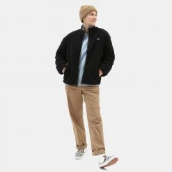 Γυναικεία Vans Griffen Γυναικείο Μπουφάν Black -Γυναικεία Ρούχα Εκπτώσεις vans griffen ls rpf zip black 4