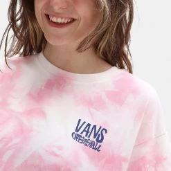 Γυναικεία Vans Masc'D Mind Γυναικείο T-shirt CRADLE PINK TIE -Γυναικεία Ρούχα Εκπτώσεις vans masc d mind mpink 2