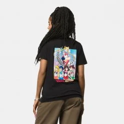 Γυναικεία Vans X Pretty Guardian Sailor Moon Unisex T-Shirt BLACK -Γυναικεία Ρούχα Εκπτώσεις vans ss bff crew prgr sail black 5