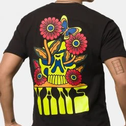 Γυναικεία Vans Vibin Unisex T-Shirt Black -Γυναικεία Ρούχα Εκπτώσεις vans vibin ss tee black 5