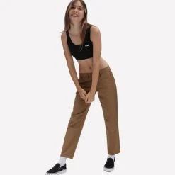 Γυναικεία Vans Flying V Γυναικείο Μπουστάκι BLACK -Γυναικεία Ρούχα Εκπτώσεις vans wm flying v bralette black 2