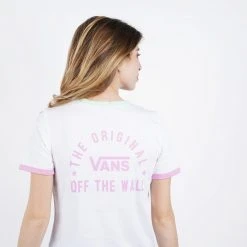 Γυναικεία Vans Rally Bell Γυναικείο T-Shirt WHITE/GREEN ASH 6 Γυναικεία Vans Rally Bell Γυναικείο T-Shirt WHITE/GREEN ASH -Γυναικεία Ρούχα Εκπτώσεις vans wm rally bell 2