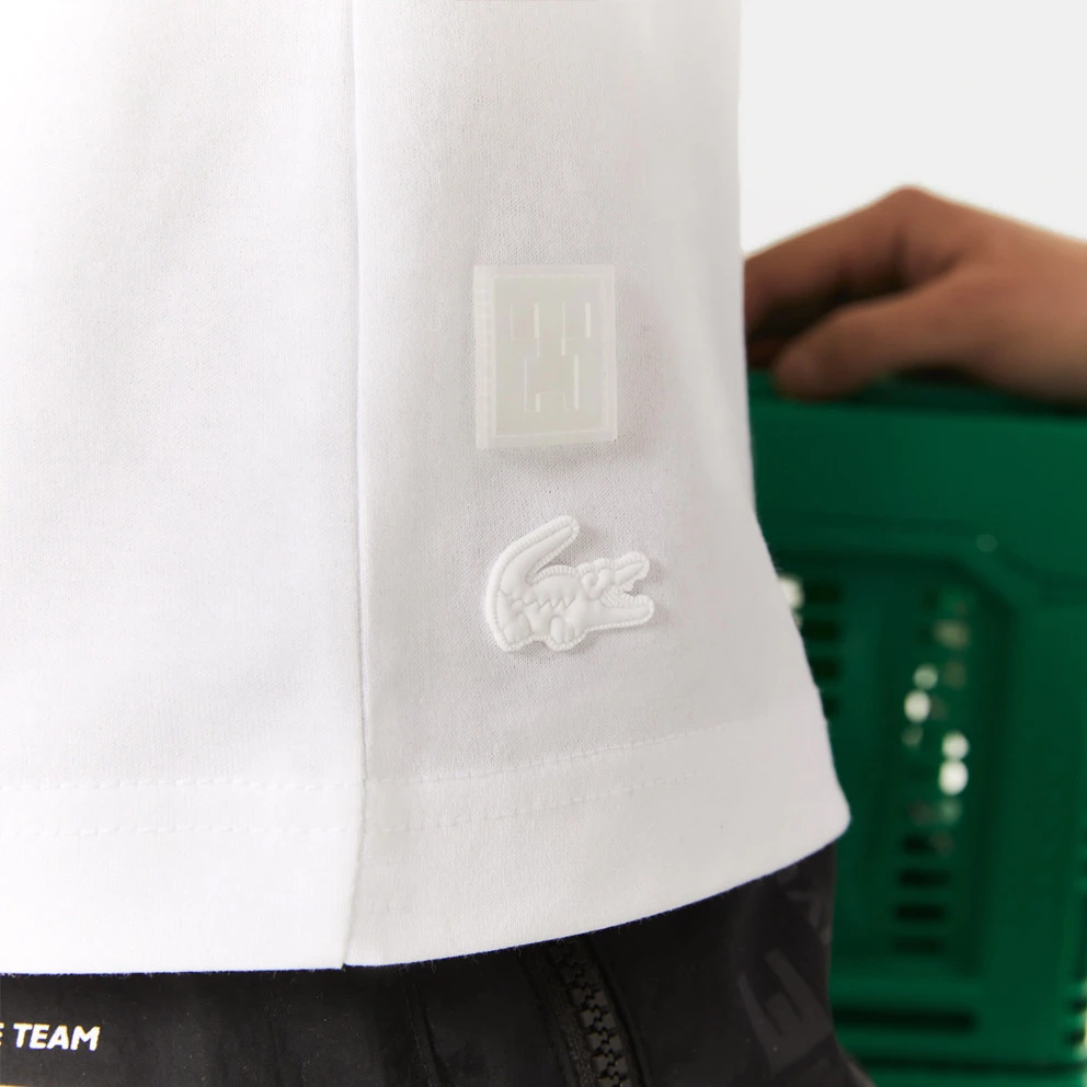 Γυναικεία Lacoste X Minecraft Unisex T-Shirt BLANC 5 Γυναικεία Lacoste X Minecraft Unisex T-Shirt BLANC - Image 5